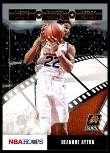 Deandre Ayton 2019-20 NBA Hoops Winter Lights Camera Action B #4 Phoenix Suns