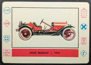 Vintage 1958 Stutz Bearcat Cardo Leaf Card #A1 (NM) - Picture 1 of 2