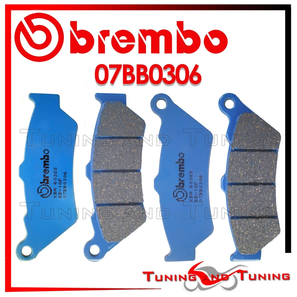 Pastiglie Anteriori BREMBO CARBON CERAMICO PER BMW F 800 GS 2009 2010 2011 - Imagen 1 de 1