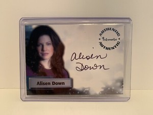 Smallville Season 5 Autograph A40 Alisen Down as Lillian Luthor