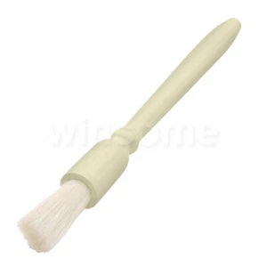 Wooden Pastry Brush BBQ Basting Glazing Natural Bristle Baking Oil Brush Cooking - Picture 1 of 6