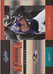 2011 Absolute Memorabilia Canton Ed Reed Ravens Miami Hurricanes 060/100 - Foto 1 di 2