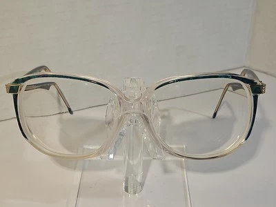 Monturas de gafas para mujer "usadas" Tura France Mod.107 GRN 58-14-135 solamente Foto 1 de 4