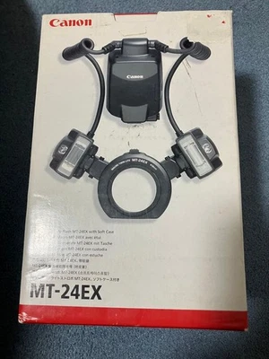 Canon MT-24EX Macro Twin Lite Flash for Digital Camera Unused - Image 1 of 4