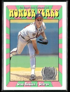 1999 Upper Deck Greg Maddux Wonder Years #WY17 Atlanta Braves - Picture 1 of 2