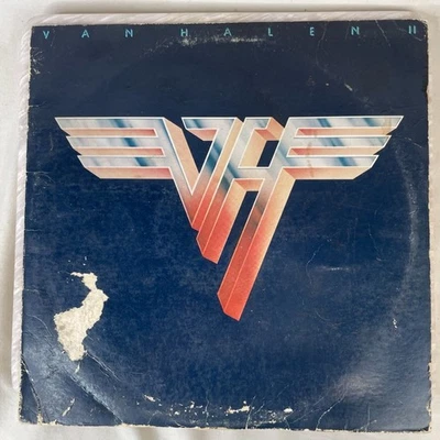 Van Halen II LP Vinyl Album Record Rock (Damaged Cover) - Image 1 of 2