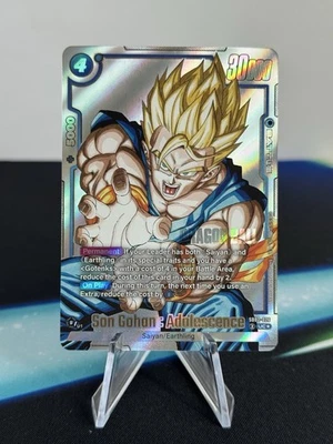 Son Gohan : Adolescence SB02-026 Alt Art | Manga SB02 | Dragon Ball Fusion World - Image 1 of 4