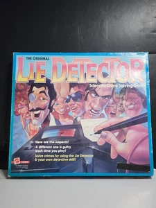 0039~Mattel Lie Detector Scientific Crime Solving Game Vintage  1987 - Picture 1 of 11