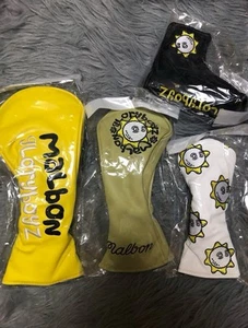 Malbon Golf Head Cover 4er Set für DR FW UT Ping Sunflower Modus NEU aus Japan - Bild 1 von 3