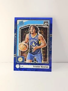 Donruss Optic Tristan Newton 2024-25 novato con clasificación de velocidad azul  - Imagen 1 de 2