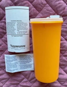 Vintage Tupperware 48 Unzen Handolierer Aufbewahrung Behälter Krug #261-11 gelb - Bild 1 von 4