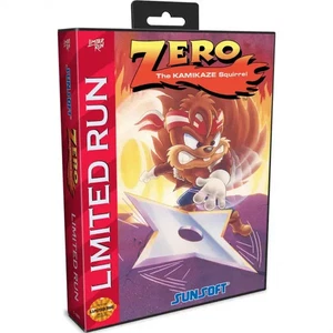 Zero The Kamikaze Squirrel Limited Run Games - Genesis - Brand New - Picture 1 of 1
