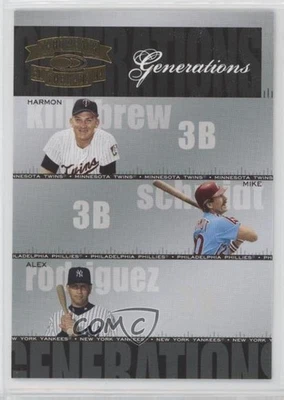 Donruss Throwback Threads Generations 2004 Harmon Killebrew Mike Schmidt Salón de la fama Foto 1 de 2