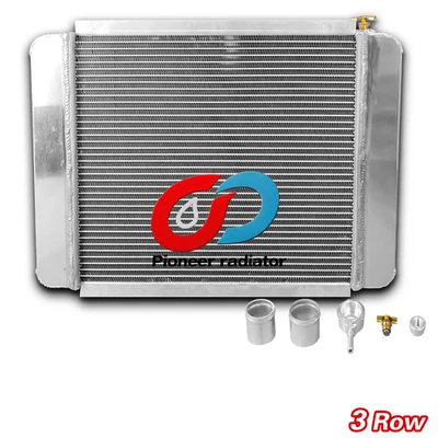 209661B Universal Aluminum Custom Performance Radiator Kit - 20" x 16" Overall - Image 1 of 4