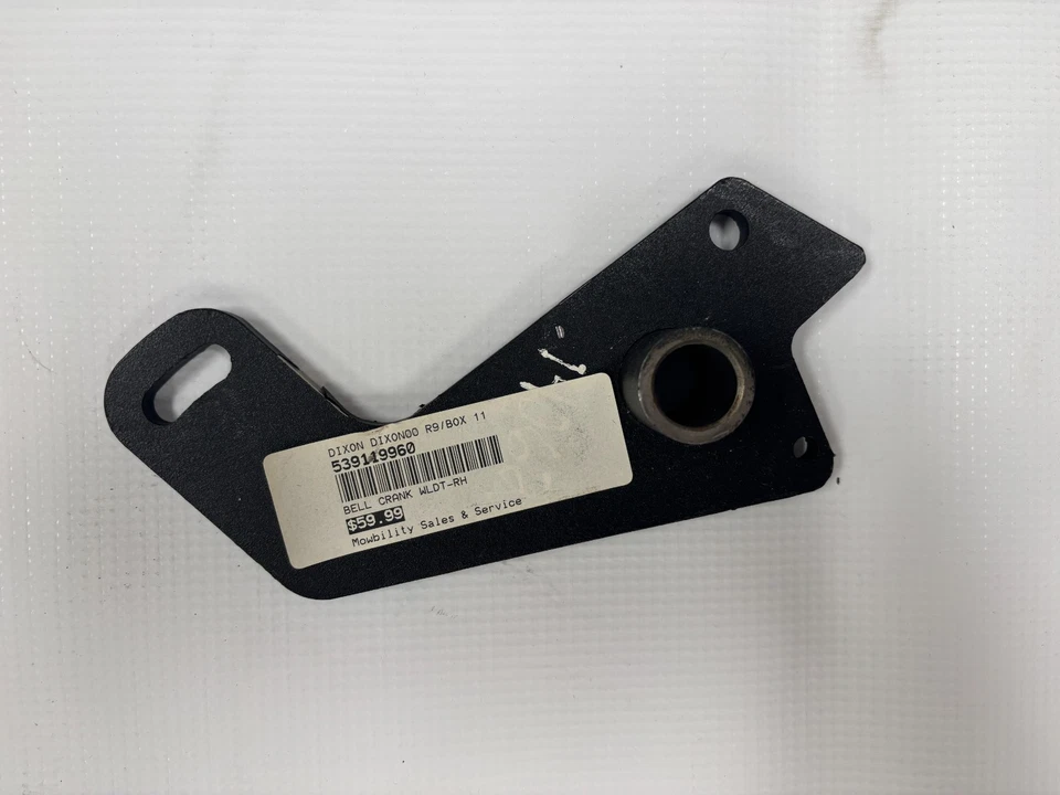 Husqvarna Dixon Bell Crank Weldment, RH 539119960, LSHUS1 - Image 1 of 1