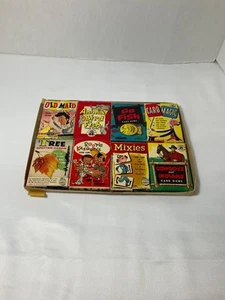 VTG ED-U-CARDS Card Games Go Fish Old Maid Cowboys Indians Card Magic 1940-1950s - Picture 1 of 13
