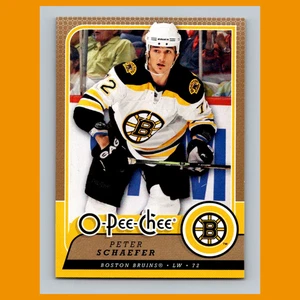 Peter Schaefer #334 2008-09 O-Pee-Chee Boston Bruins Hockey Card NHL - Bild 1 von 3