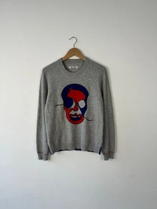 Suéter Zadig & Voltaire Kennedy Ter C Calavera Cachemira Gris S - Imagen 1 de 9