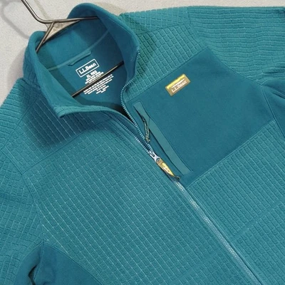 L.L. Bean Jacket Men's XL Green Mountain Classic Windproof Fleece Jacket - Image 1 of 4
