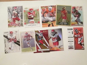 Football Lot of 60 Jamal Charles Kansas City Chiefs w/rookies & premiums - Picture 1 of 2