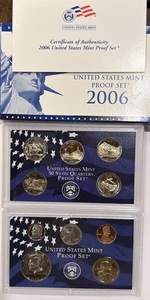 2006 Clad Proof Set U.S. Mint Original Government Packaging COA - Picture 1 of 1