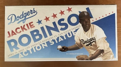 Jackie Robinson Limited Edition Action Statue Los Angeles Dodgers 4/15/2005 - Image 1 of 4