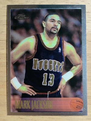1996-97 Topps Chrome #166 Mark Jackson - Image 1 of 2