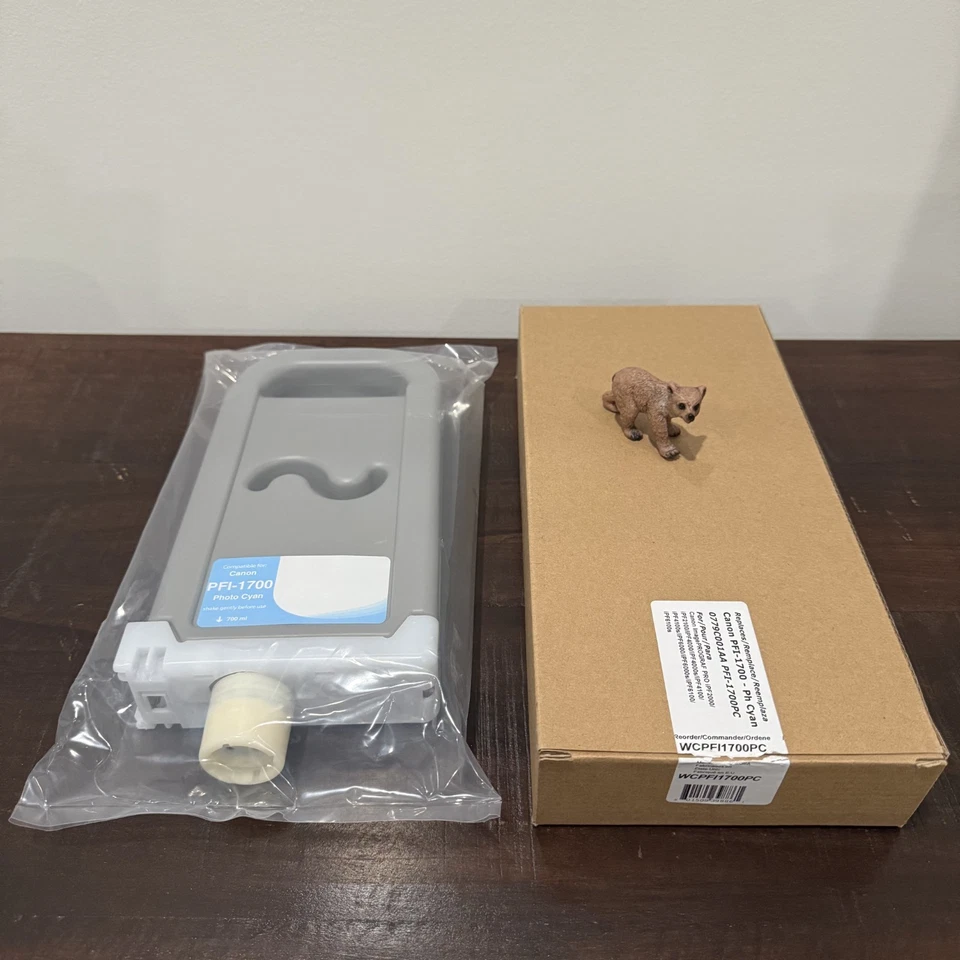 Clover Replacement Ink Cartridge for Canon PFI-1700PC Photo Cyan (0779C001AA) - Image 1 of 4