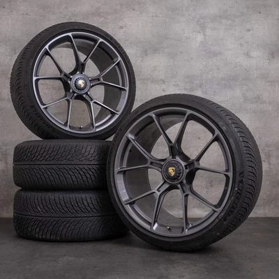 Porsche 911 Winterräder 20 21 Zoll 992 I GT3 & RS Felgen 9GT601025B 9GT601025C - Bild 1 von 4