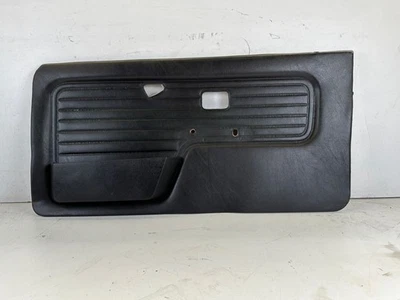 BMW 325i Right Front 2 DR Door Card Panel Black E30 84-92 OEM Coupe Convertible - Image 1 of 4