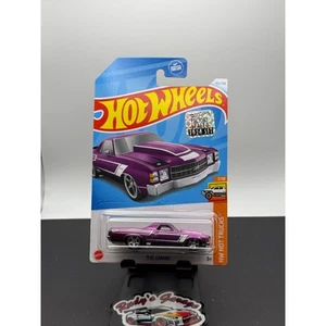 Hot Wheels 2024 sigillato in fabbrica Super Treasure Hunt STH '71 El Camino HTF35 - Foto 1 di 5