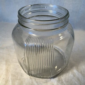 Vintage Large Clear Glass Jar - Picture 1 of 8