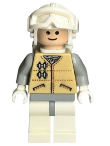 LEGO Star Wars sw0167 7666 Hoth Rebel White Visor Minifigure - Picture 1 of 3