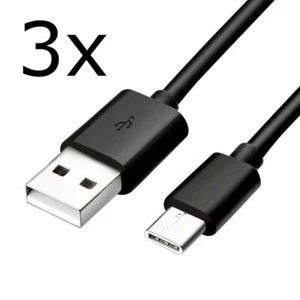 3x USB C Ladekabel für Samsung Kabel TYP C Schnellladekabel S10 S20 S21 S22 + FE - Bild 1 von 1