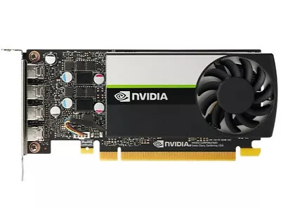 NVIDIA Quadro T600 Graphics Card T 600 4 GB GDDR6 PCIe 3.0 x 16 640 core 128bit - Image 1 of 3