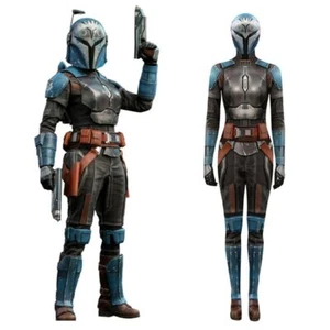 Star Wars Bo Katan Kryze Cosplay Costume Women Jumpsuit Bodysuit Halloween KIDS - Picture 1 of 16