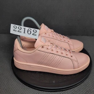 Adidas Cloudfoam Advantage Shoes Womens Sz 6.5 Pink Athletic Sneakers Trainers - Picture 1 of 9