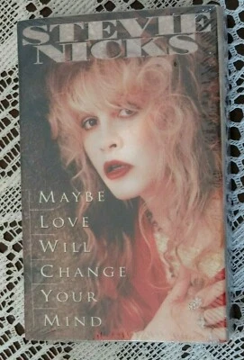 STEVIE NICKS - "MAYBE LOVE WILL CHANGE YOUR MIND" CASSETTE SINGLE "SEALED" - Image 1 of 3