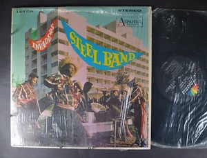 THE INVADERS Steel BAnd ANSONIA LATIN LP RARE PACHANGA MERENGUE SHRINK MINT - Picture 1 of 2