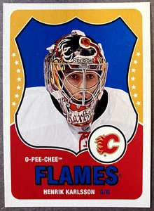 2010-11 O-Pee-Chee Marquee Rookie Retro #528 Henrik Karlsson Calgary Flames RC - Foto 1 di 1