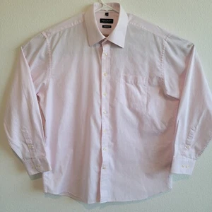Westbury pink Shirt Lightweight Long Sleeve Button Up Men SIZE L - Picture 1 of 8