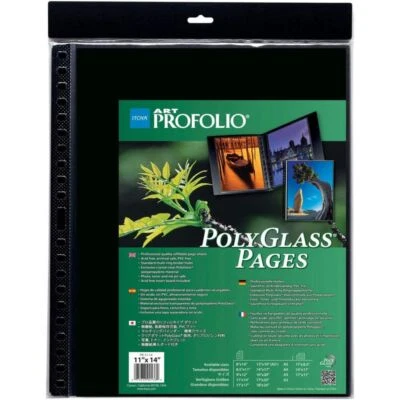 Itoya ProFolio PolyGlass 页(肖像,14 x 17 英寸,10 页) — 第 1/3 张图片