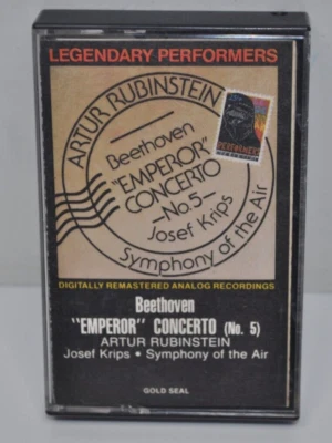 Beethoven Emperor Concerto Josef Krips Cassette 1983 RCA Legendary Performers - Image 1 of 3