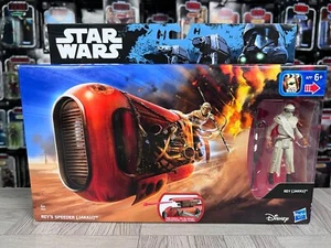 Star Wars - The Force Awakens - Rey's Speeder & Rey - Rogue One Packaging - Picture 1 of 2