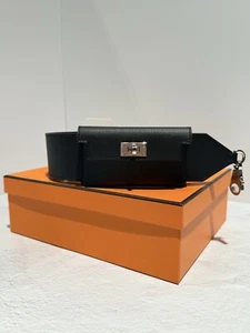 HERMES KELLY POCKET STRAP PM BLACK - Picture 1 of 5