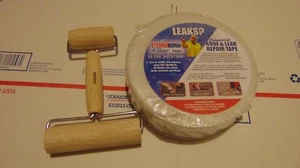 Cinta de reparación de techo de goma para autocaravana Eternabond 4" x 5' blanca con rodillo libre - Imagen 1 de 4