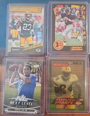 NFL Green Bay Packers 10 Card Lot - Image 1 of 3