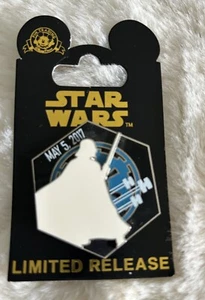 Disney Pin Star Wars May The 5th Darth Vader New on Card - Picture 1 of 2