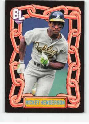 2024 Topps Big League Big Leaguer #TBL-22 Rickey Henderson NM-MT Athlet ID:68828 - Image 1 of 2