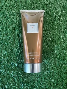 Glow It Gradual Glow Body Lotion Medium to Tan Hair Growth Minimizer  6.7 fl oz - Picture 1 of 3